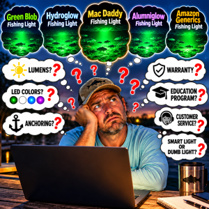 MacDaddyfishing light comparing them to help shoppers decide what to buy